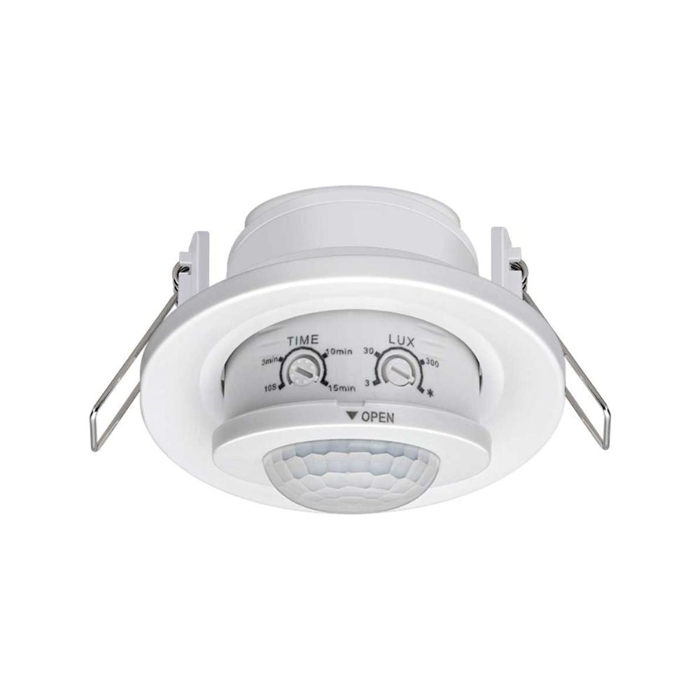 SCI SENSOR - Recessed Eyeball Tilt Adjustable PIR Infrared 360° Occupancy Motion Sensor IP20-SCI-Ozlighting.com.au