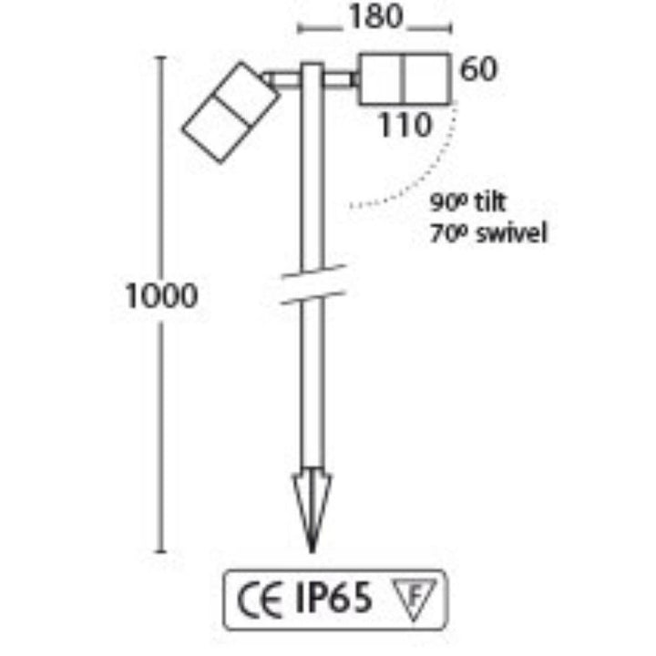 Seaside Lighting ELLIS/WATEGOS- 20W Single or Twin Adjustable Spot Lights IP65 12V-Seaside Lighting-Ozlighting.com.au