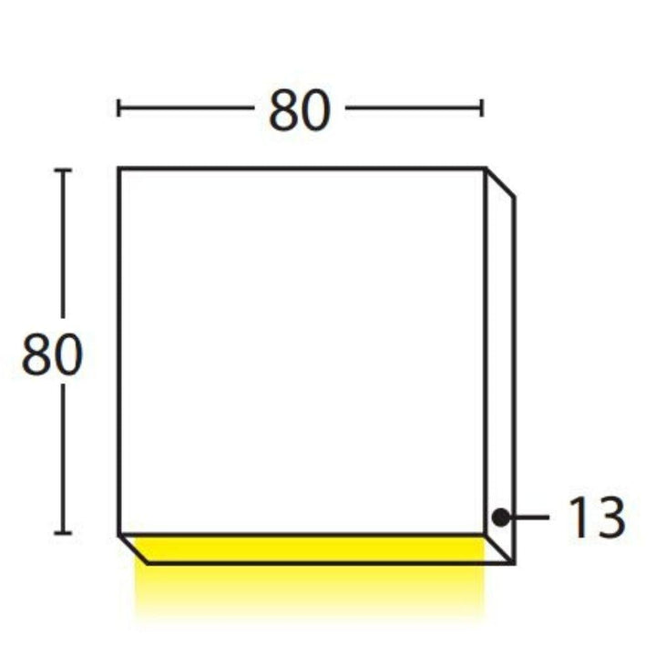 Seaside Lighting LORNE/GLENELG - 3W LED 12V DC Down Only Exterior LED Steplight IP65 3000K - DRIVER REQUIRED-Seaside Lighting-Ozlighting.com.au