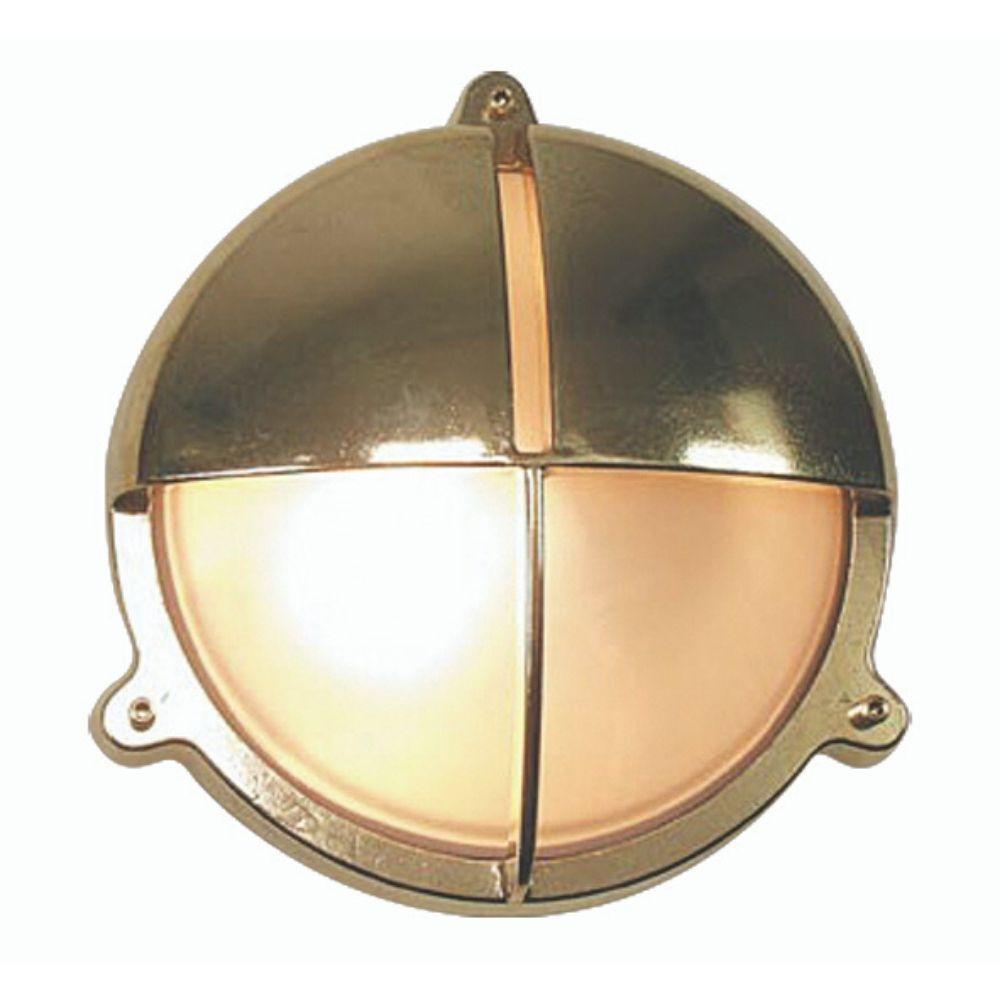 Seaside Lighting QUEENSCLIFF - Round Eyelid Bunker Light IP54 Solid Brass-Seaside Lighting-Ozlighting.com.au