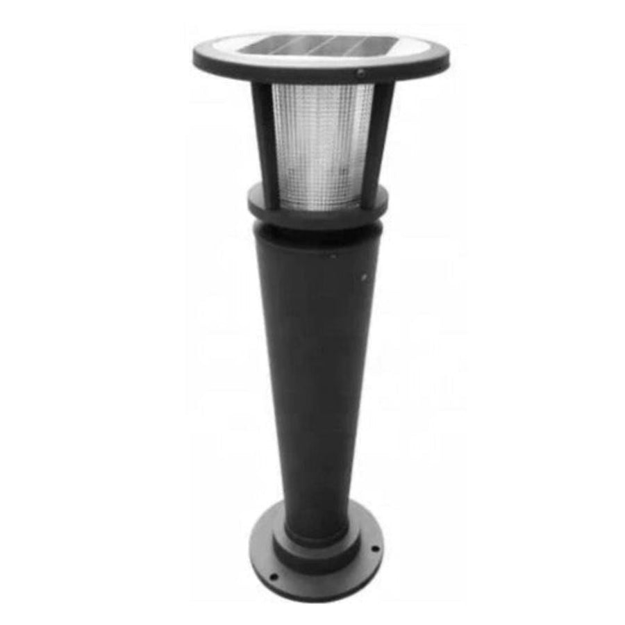 Solar Lighting Direct SLDBL0011-BLK - Solar Powered 4W LED Dual Colour IP65 Industrial Bollard Light-Solar Lighting Direct-Ozlighting.com.au