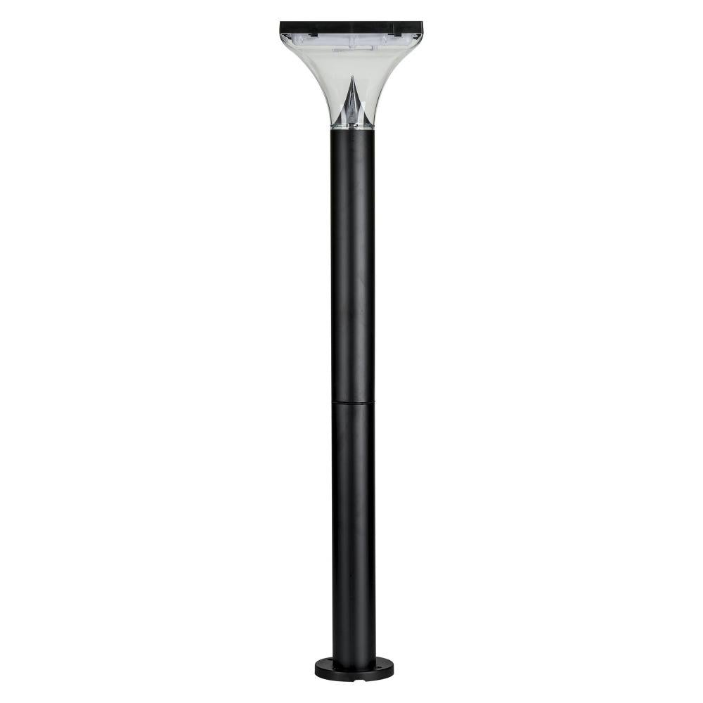 Solar Lighting Direct SLDBL0093/94 - Solar Powered 2.4W LED IP44 Polycarbonate Bollard Spike Light Black - 5000K-Solar Lighting Direct-Ozlighting.com.au