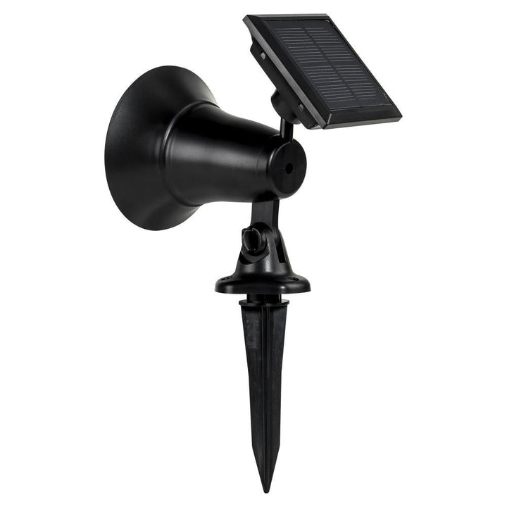 Solar Lighting Direct SLDGS0052 - Solar Powered 1.8W LED Portable Garden Spike Light With Attached Panel IP44 3000K-Solar Lighting Direct-Ozlighting.com.au