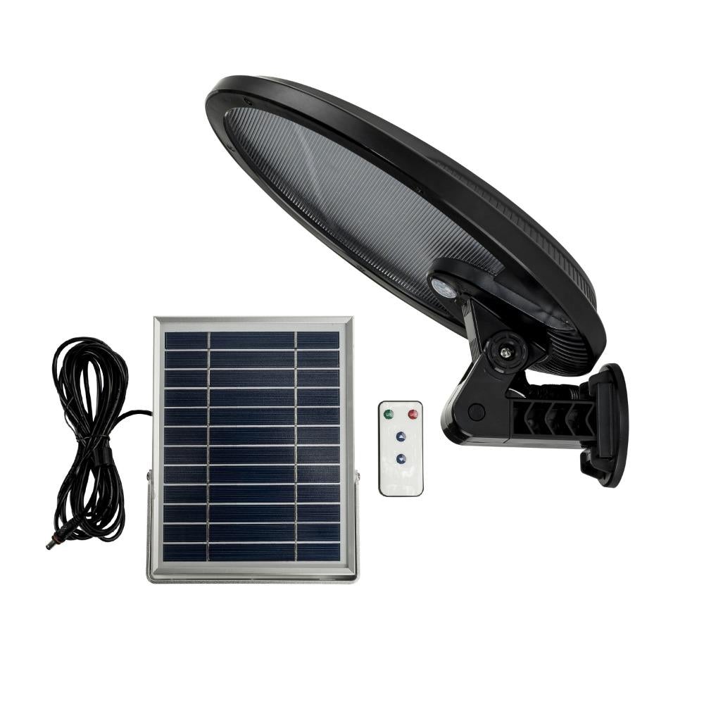 Solar Lighting Direct SLDMP008 - Solar Powered 6W LED Exterior Multi-Purpose Wall Light With Piezo Sensor Alarm IP65 5000K-Solar Lighting Direct-Ozlighting.com.au