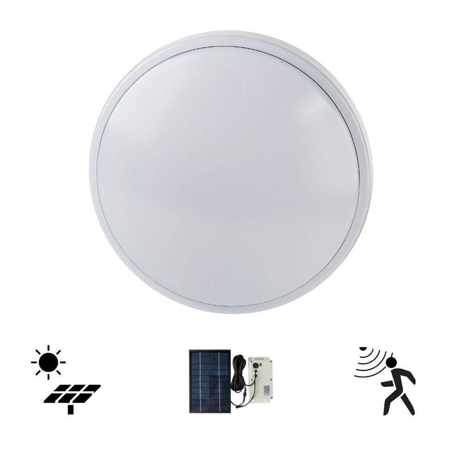 Solar Lighting Direct SLDSKY - Solar Powered 6W LED Skylight Ceiling Light With Sensor IP44 5000K-Solar Lighting Direct-Ozlighting.com.au