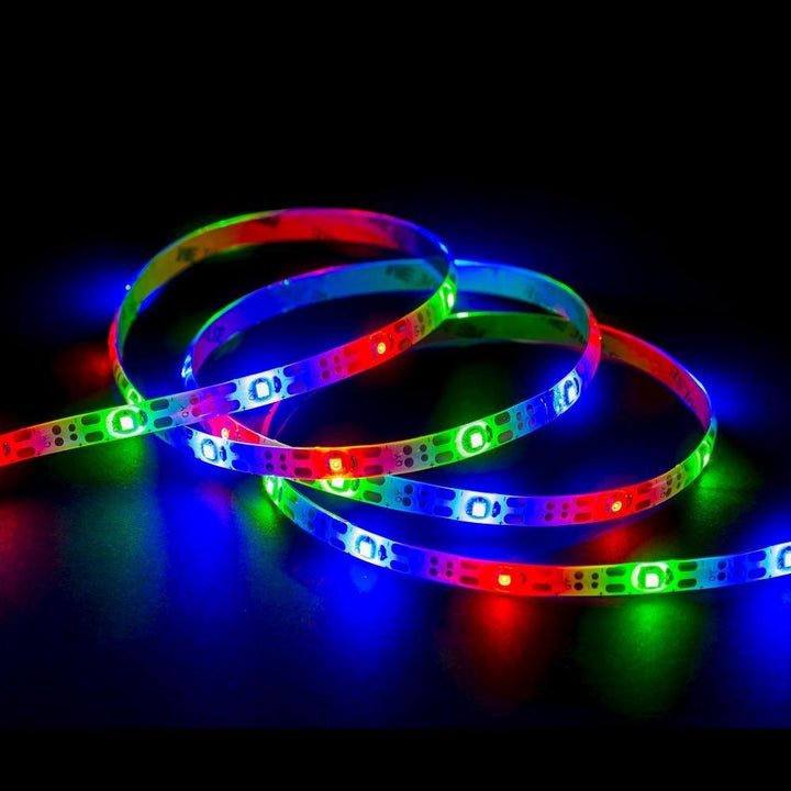 Solar Lighting Direct SLDSTRIP-RGB - Solar Powered 3 Metre IP65 LED Strip Light Kit RGB Colour Change-Solar Lighting Direct-Ozlighting.com.au