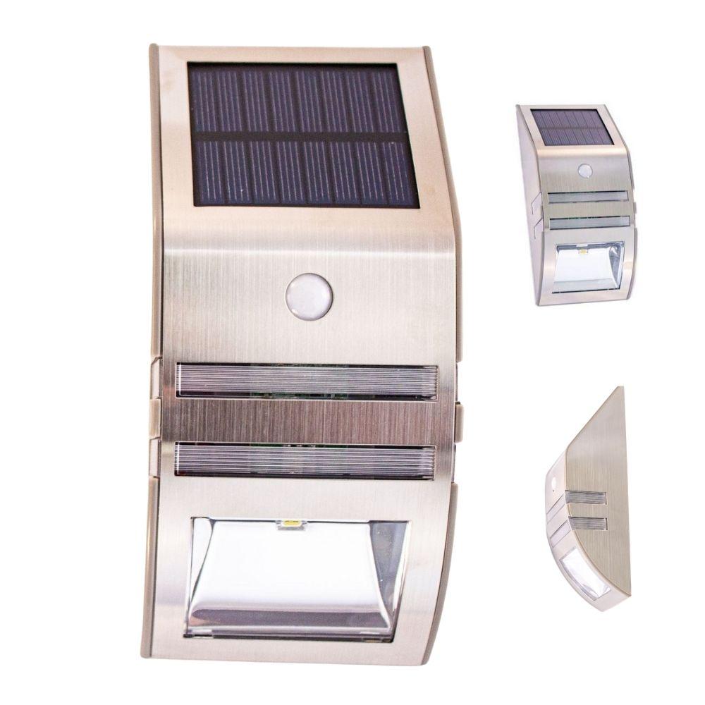 Solar Lighting Direct SLDWL0099A - Solar Powered 1W LED IP65 Exterior Wall Light With Sensor-Solar Lighting Direct-Ozlighting.com.au