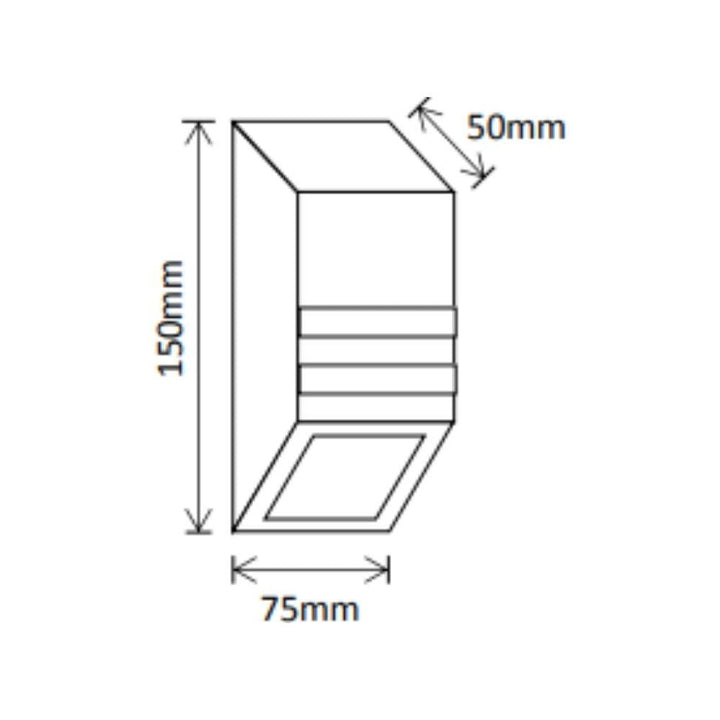 Solar Lighting Direct SLDWL0099A - Solar Powered 1W LED IP65 Exterior Wall Light With Sensor-Solar Lighting Direct-Ozlighting.com.au