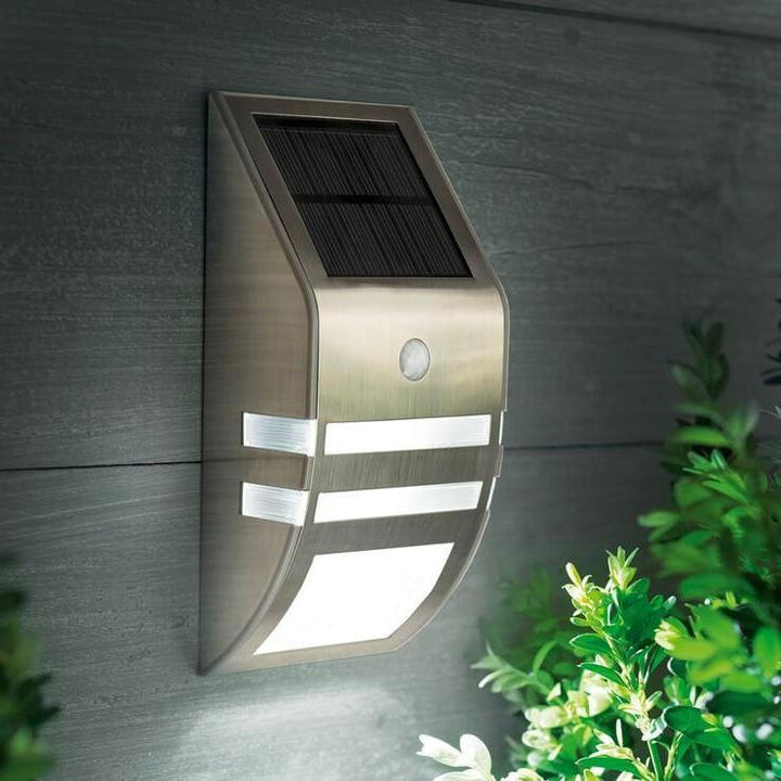 Solar Lighting Direct SLDWL0099A - Solar Powered 1W LED IP65 Exterior Wall Light With Sensor-Solar Lighting Direct-Ozlighting.com.au