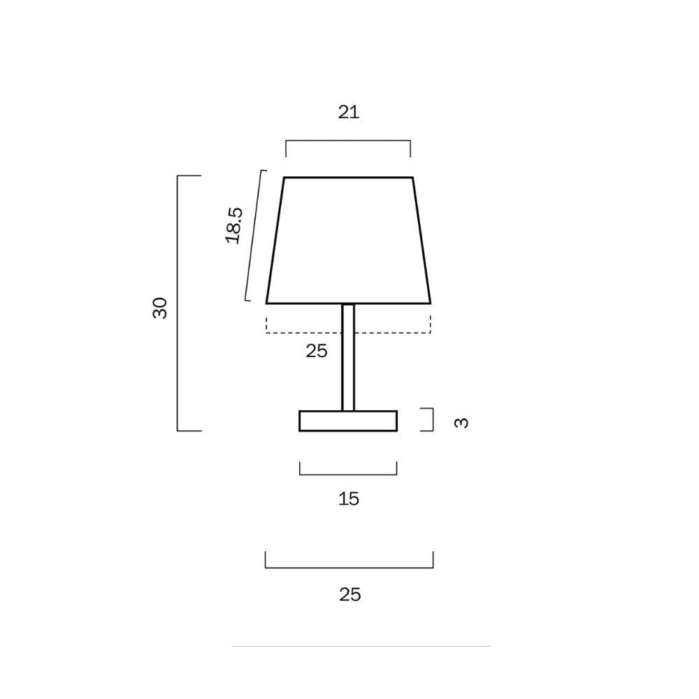 Telbix ADAM - Table Lamp-Telbix-Ozlighting.com.au