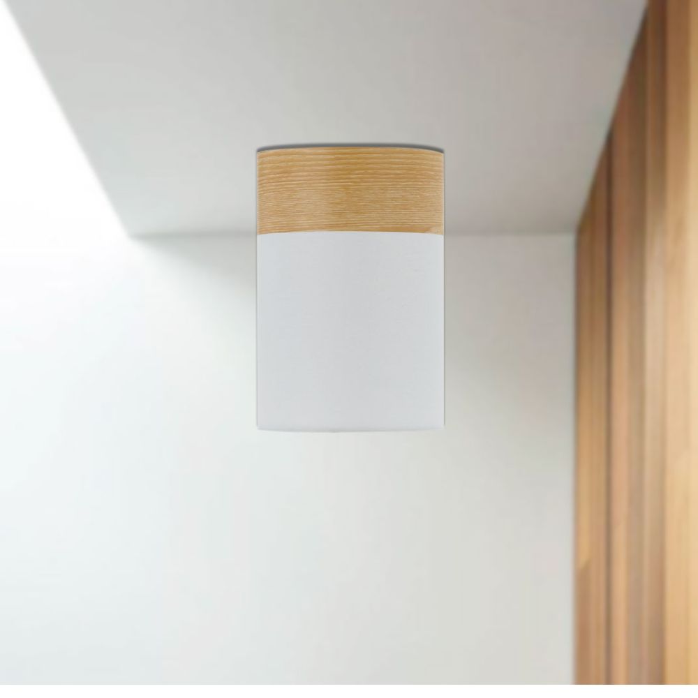 Telbix AKIRA - DIY Batten Fix Holder Cover Linen Fabric Ceiling Light Shade Only-Telbix-Ozlighting.com.au