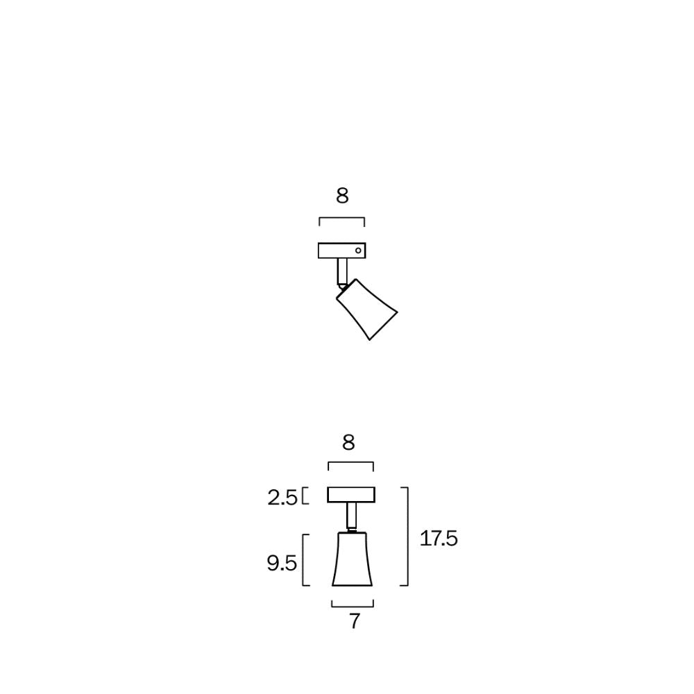 Telbix ALVEY - 1 Light Spot Ceiling-Telbix-Ozlighting.com.au