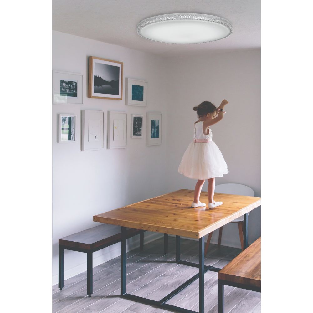 Telbix AMELIA - 50W 60 XL Oyster Dim-Telbix-Ozlighting.com.au