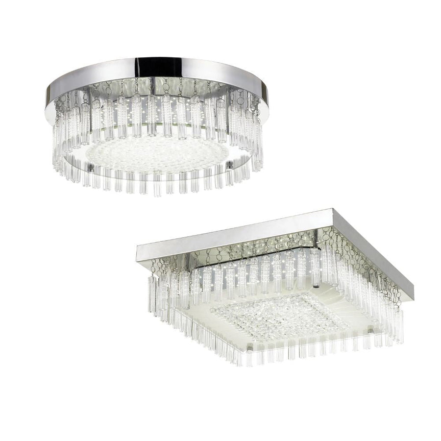 Telbix ANDELA - 25W Round/Square LED Oyster-Telbix-Ozlighting.com.au