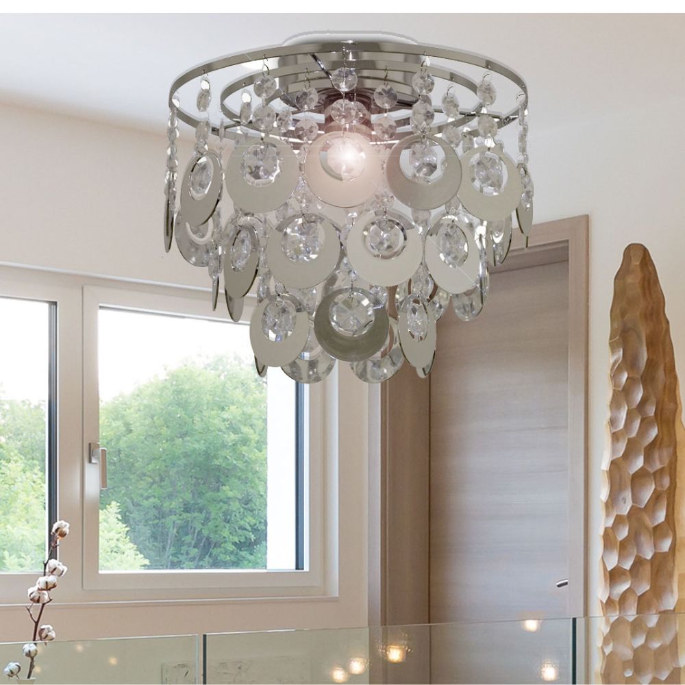 Telbix ARIES - DIY Batten Fix Holder Cover Acrylic Beads Ceiling Light Shade Only-Telbix-Ozlighting.com.au