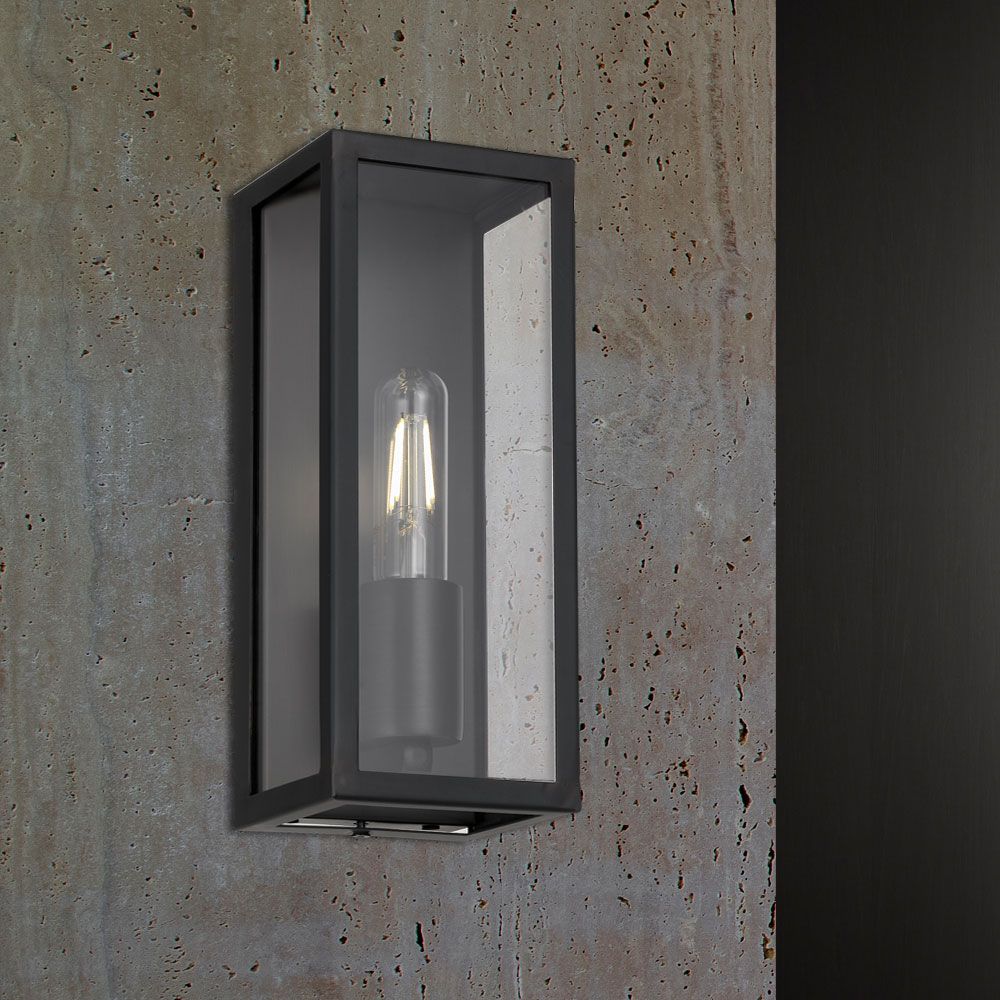 Telbix ARZANO 25 - Modern Exterior Flush Wall Light IP43-Telbix-Ozlighting.com.au