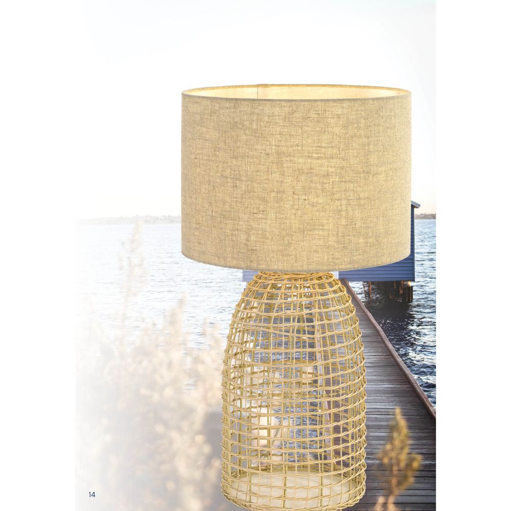 Telbix BAYZ 32/40 - 25W Table Lamp-Telbix-Ozlighting.com.au