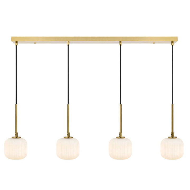 Telbix BOBO - 4 Light 12W LED Bar Pendant 3000K-Telbix-Ozlighting.com.au