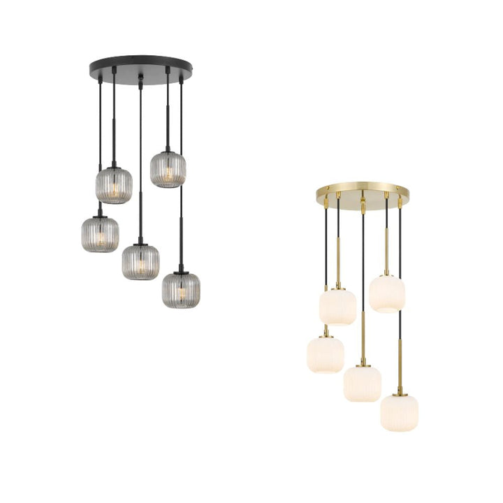 Telbix BOBO - 5 Light Pendant-Telbix-Ozlighting.com.au