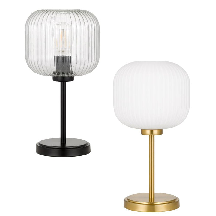 Telbix BOBO - Metal & Glass Art Deco Table Lamp-Telbix-Ozlighting.com.au