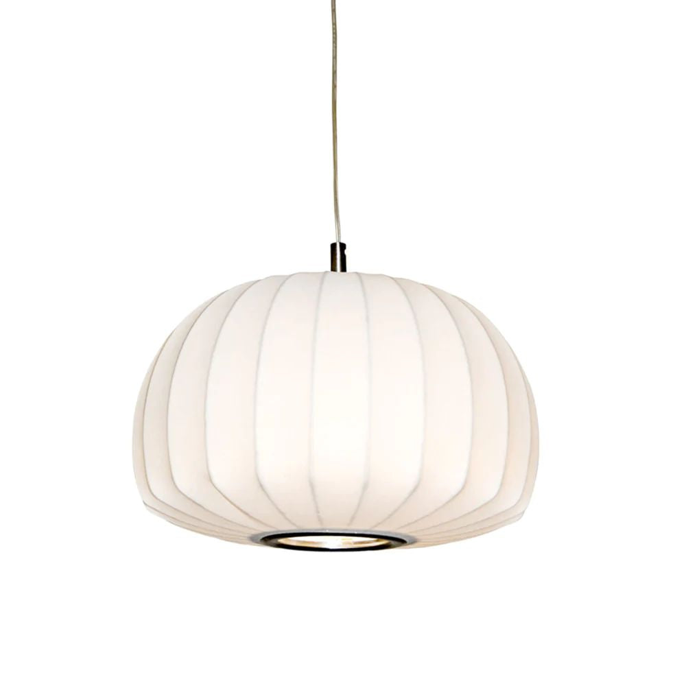 Telbix COOTE 35/50 - 1 Light Fabric Pendant-Telbix-Ozlighting.com.au