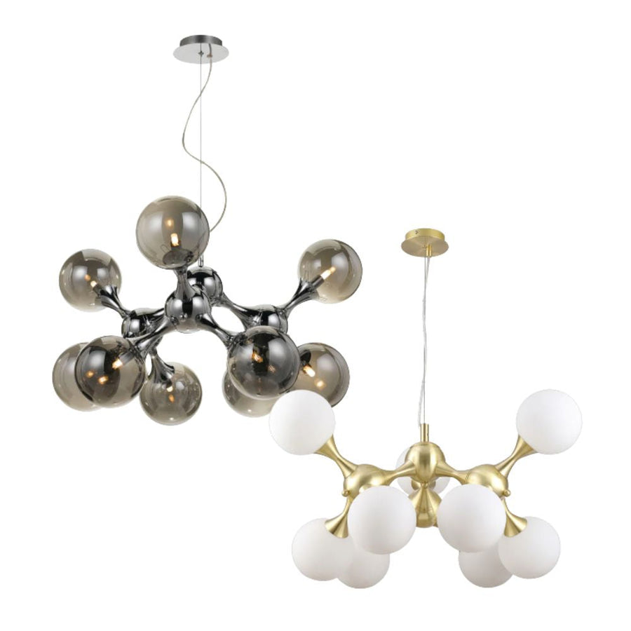 Telbix COSMIC 80 - 9 Light Pendant-Telbix-Ozlighting.com.au