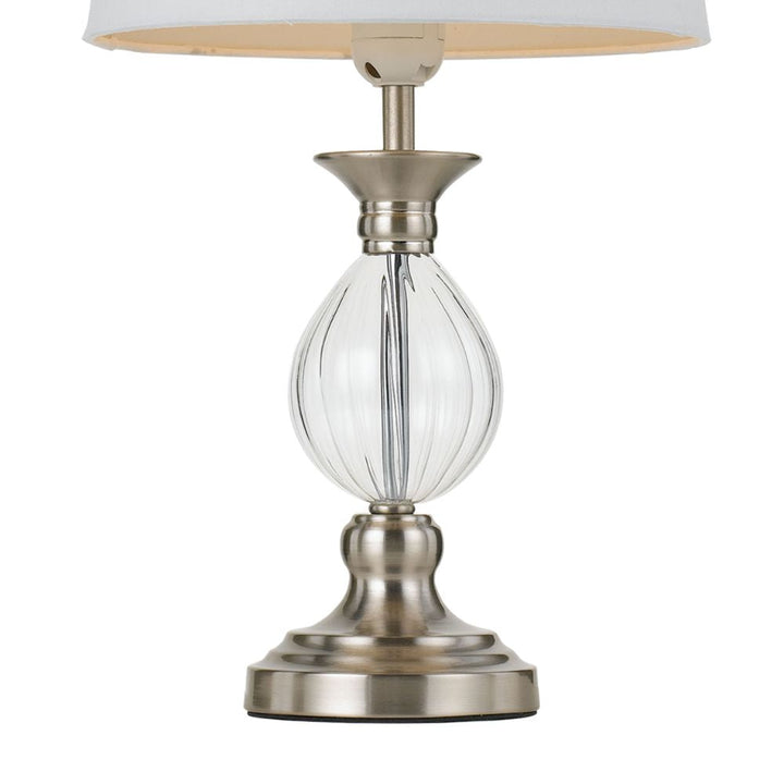 Telbix CREST - Metal And Glass Table Lamp-Telbix-Ozlighting.com.au