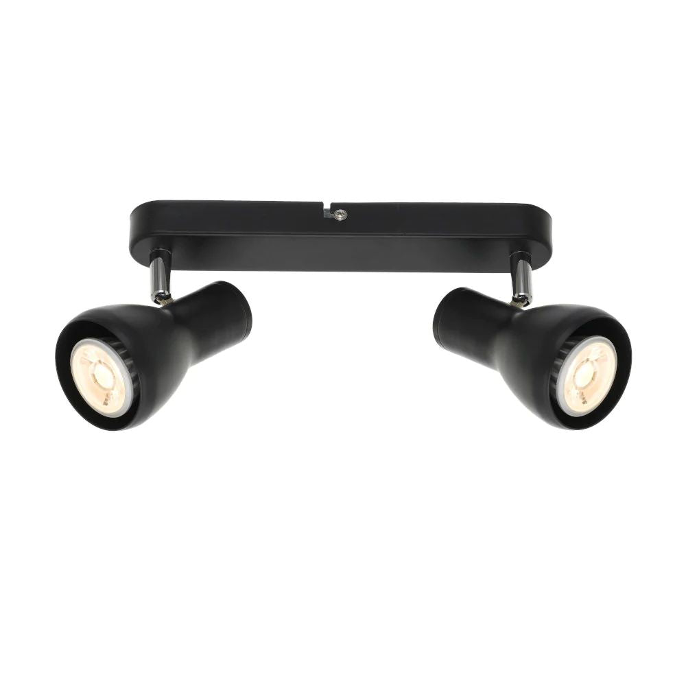 Telbix CURTIS - 2 Light Spot Bar-Telbix-Ozlighting.com.au