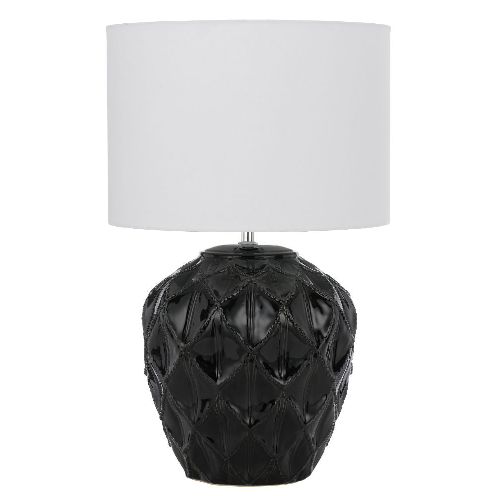 Telbix DIAZ - Textured Ceramic Table Lamp-Telbix-Ozlighting.com.au