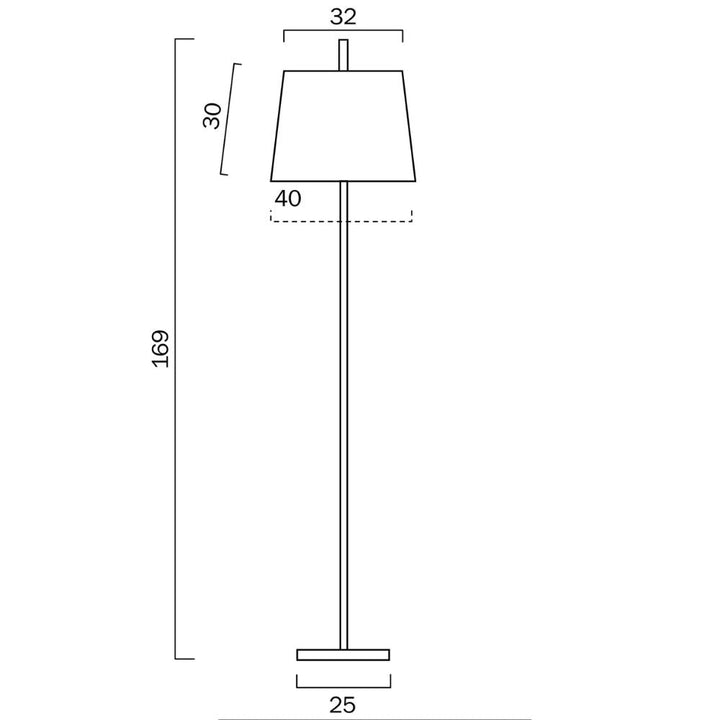 Telbix DIOR - Metal Floor Lamp-Telbix-Ozlighting.com.au