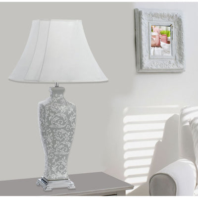 Telbix DONO 40 - Ceramic Table Lamp-Telbix-Ozlighting.com.au