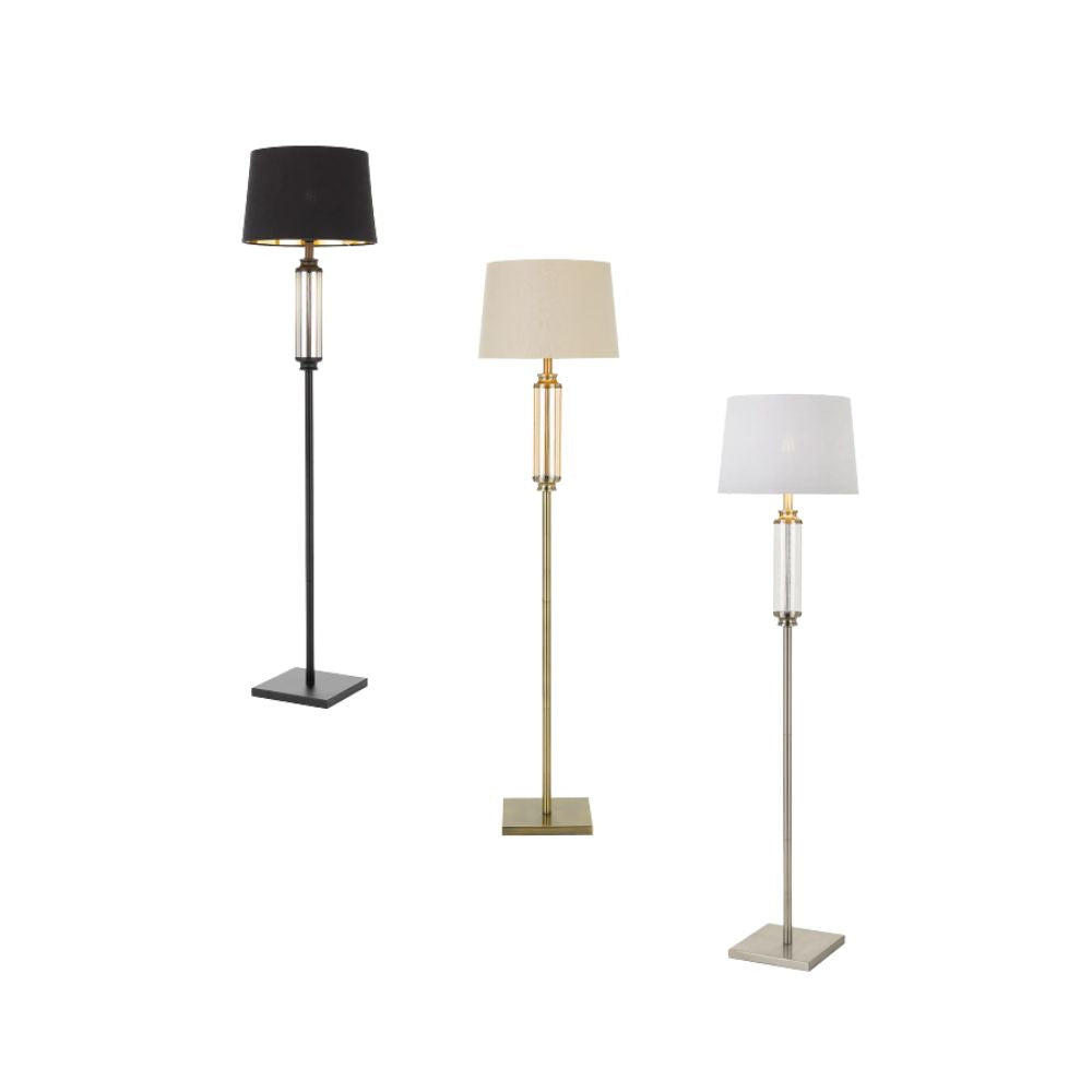 Telbix DORCEL - Metal And Glass Floor Lamp-Telbix-Ozlighting.com.au