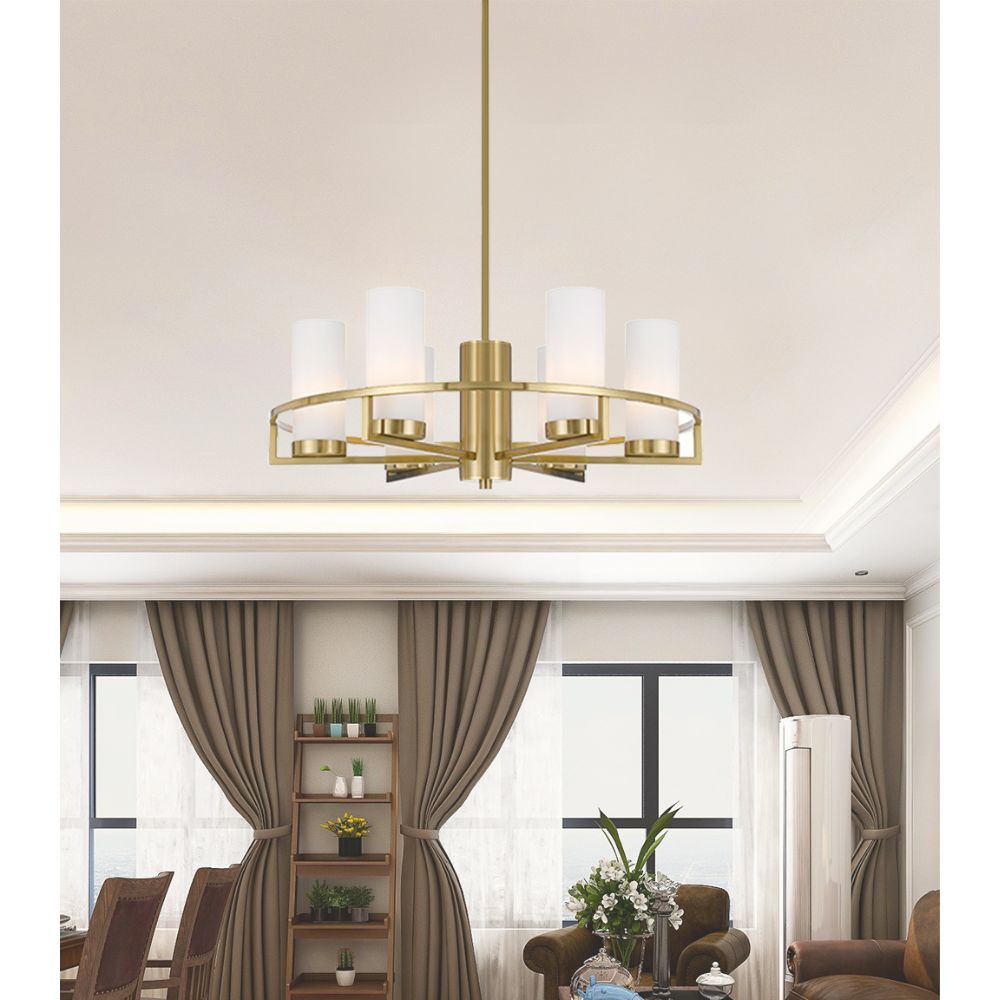 Telbix EAMON - 6 Light Pendant-Telbix-Ozlighting.com.au