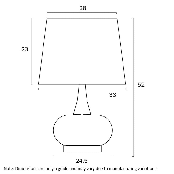 Telbix EARL - 25W Table Lamp-Telbix-Ozlighting.com.au