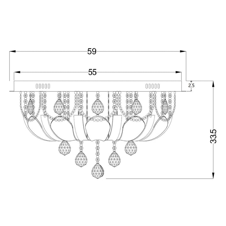 Telbix ELANZA - 40/60 CTC Light-Telbix-Ozlighting.com.au