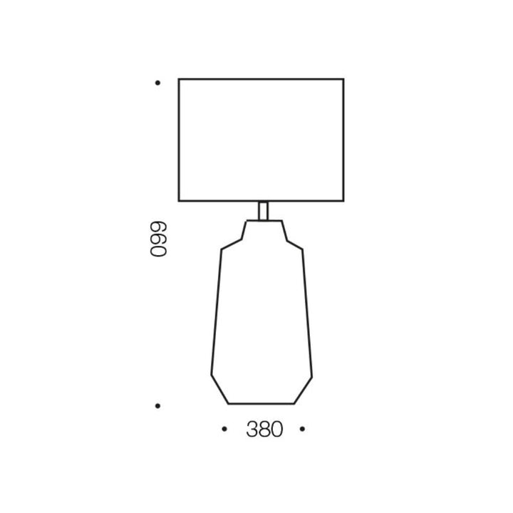 Telbix ESMO - 25W Table Lamp-Telbix-Ozlighting.com.au