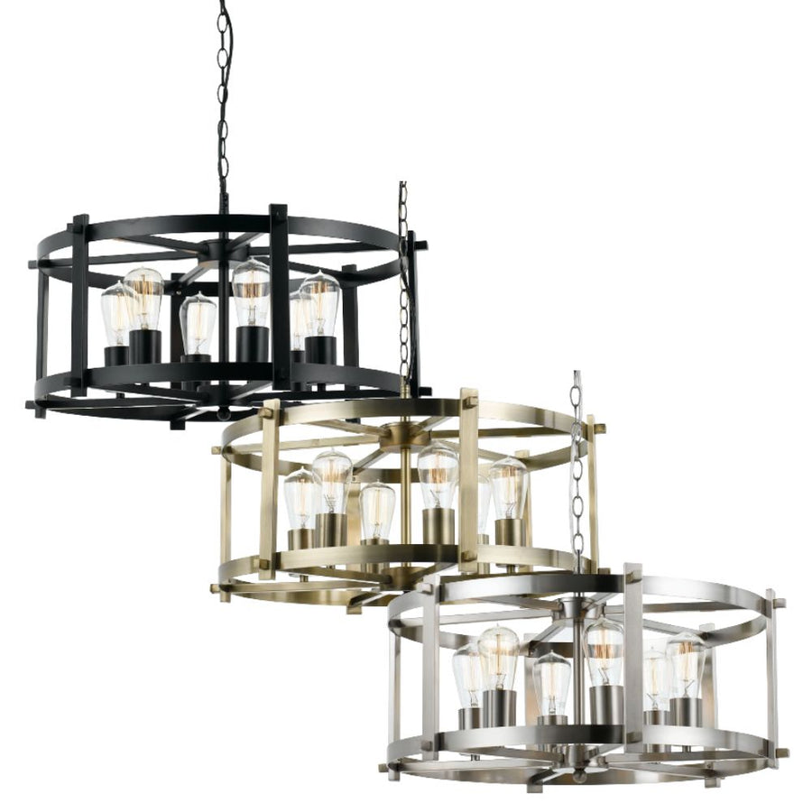 Telbix FINLEY 60 - 6 Light Pendant-Telbix-Ozlighting.com.au