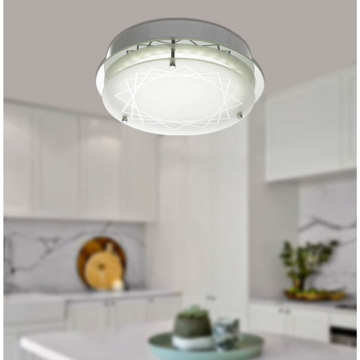 Telbix FOSCO - 20W Round LED Oyster Light-Telbix-Ozlighting.com.au