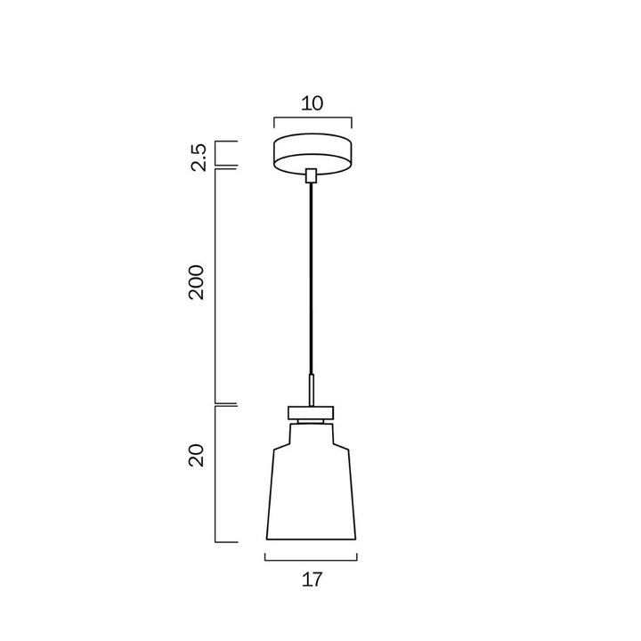 Telbix FREDI - 1 Light Pendant-Telbix-Ozlighting.com.au