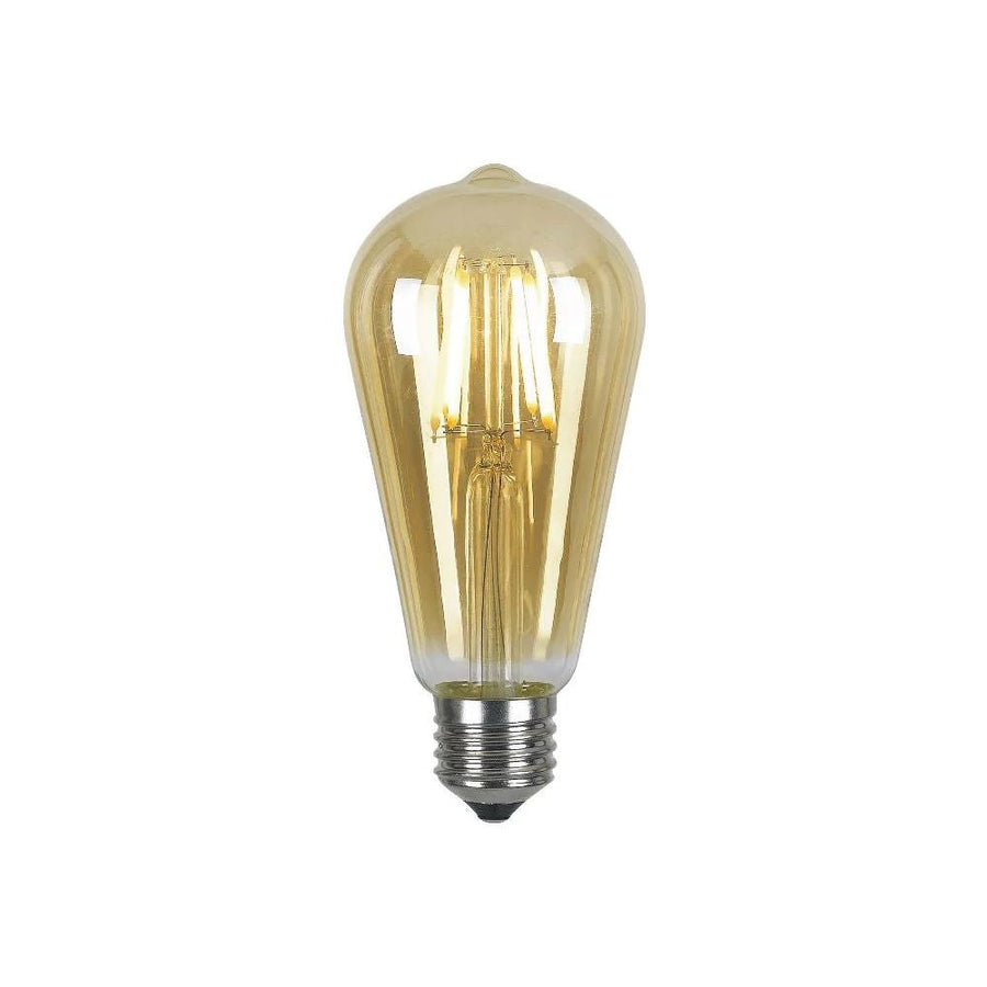 Telbix GLOBE-ST64 - 4W LED Pear ST64 Shape Amber Globe 3000K - E27-Telbix-Ozlighting.com.au