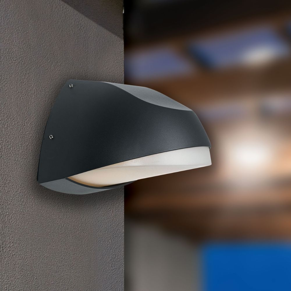 Telbix JOSS - 12W LED Exterior Wall Light IP54 - 4000K-Telbix-Ozlighting.com.au