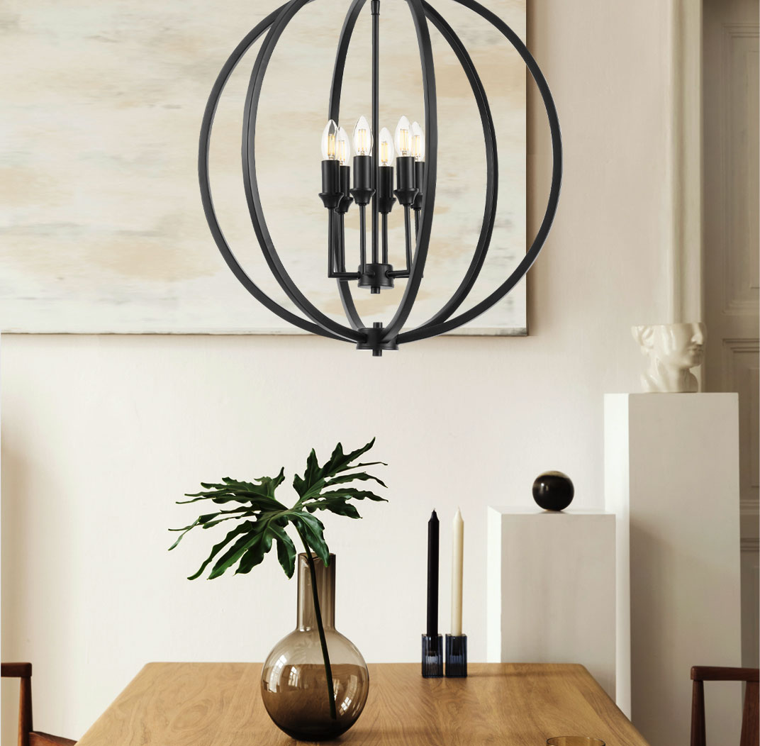 Telbix KENDALL - 6 Light Pendant-Telbix-Ozlighting.com.au