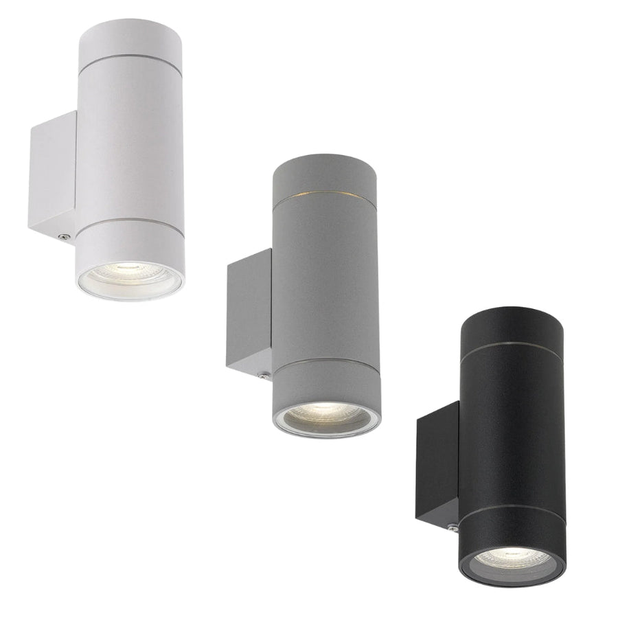 Telbix KMAN EX2 - 6W LED Outdoor Up/Down Wall Light-Telbix-Ozlighting.com.au