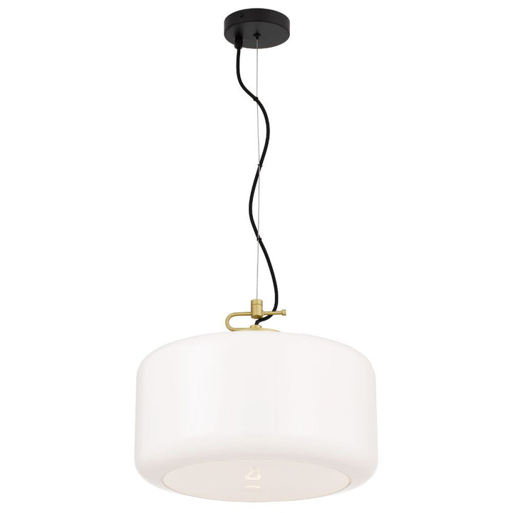 Telbix KOROVA - 1 Light Metal & Glass Pendant-Telbix-Ozlighting.com.au