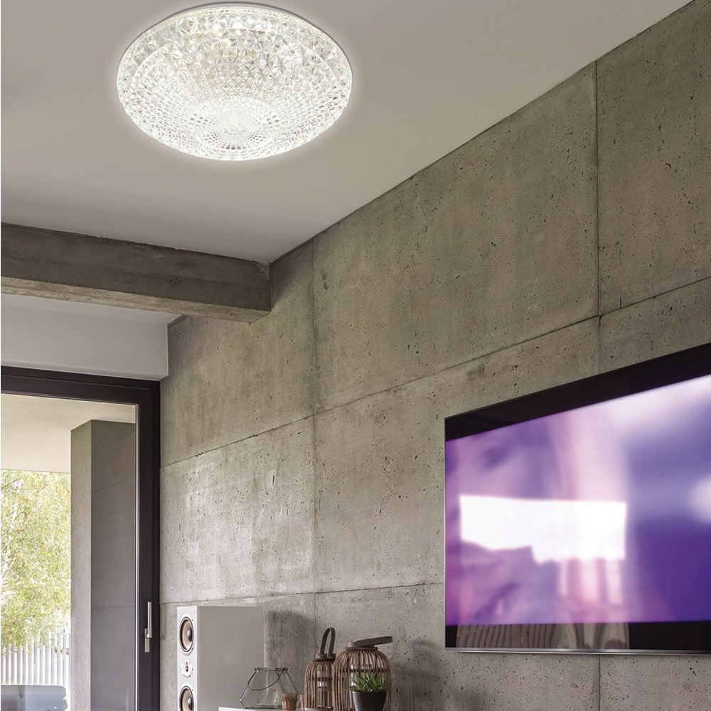 Telbix LILAC - 18W/32W LED Oyster Ceiling Light-Telbix-Ozlighting.com.au