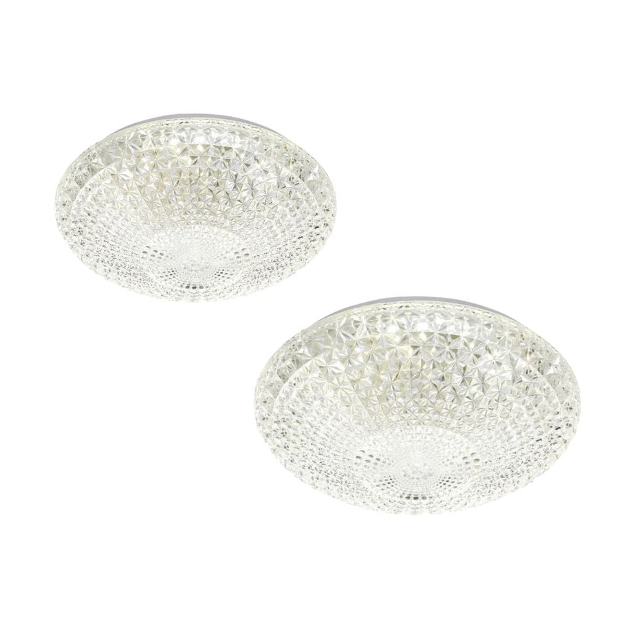 Telbix LILAC - 18W/32W LED Oyster Ceiling Light-Telbix-Ozlighting.com.au