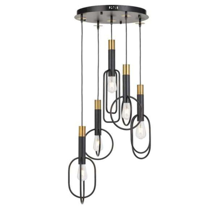 Telbix MARVIN - 5 Light Cluster Pendant-Telbix-Ozlighting.com.au