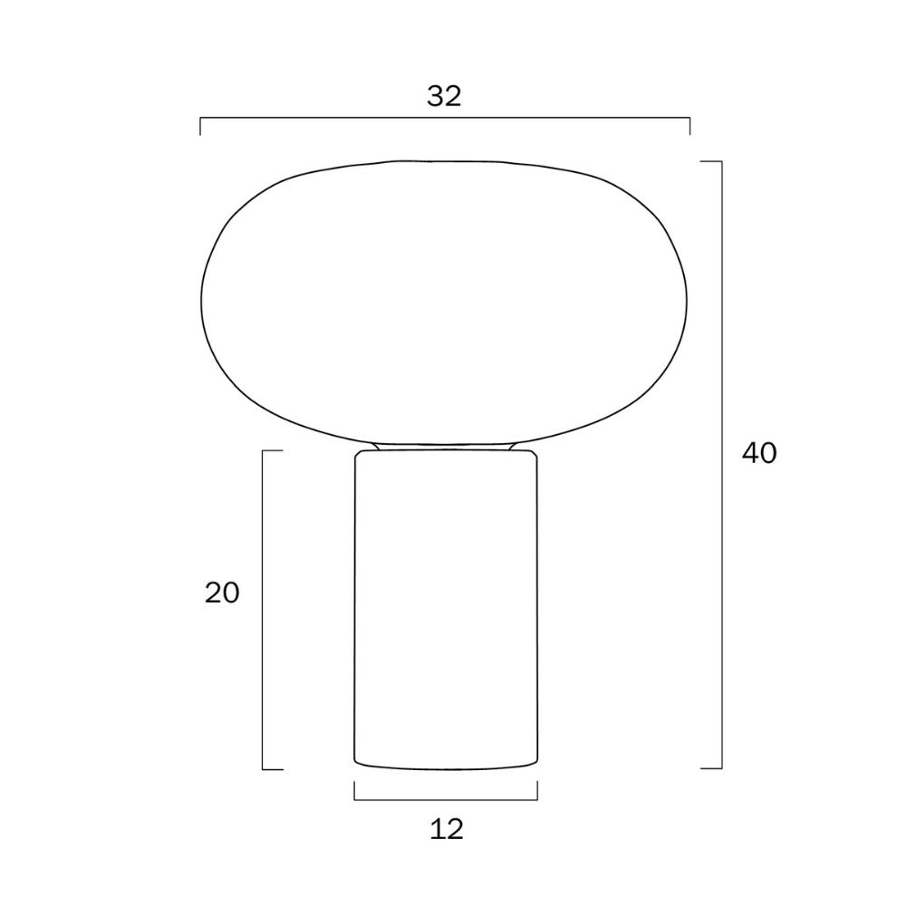 Telbix MAXIMO - 25W Table Lamp-Telbix-Ozlighting.com.au