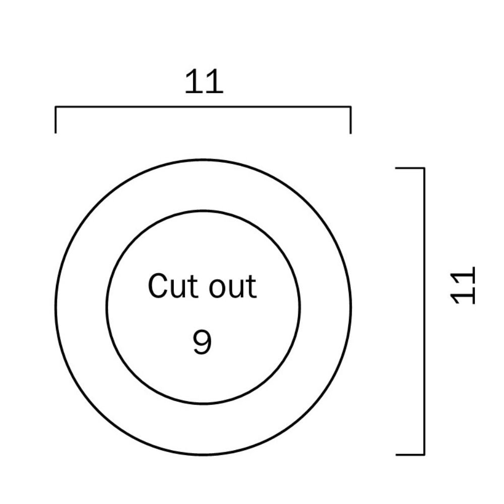 Telbix MODULE-503 - Gimble Tilt Downlight Frame Only-Telbix-Ozlighting.com.au