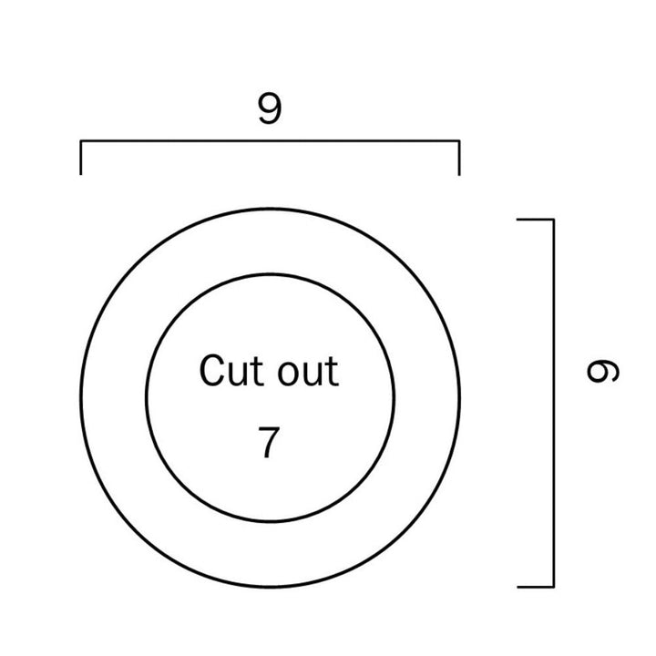 Telbix MODULE-601 - Deepset Downlight Frame Only-Telbix-Ozlighting.com.au